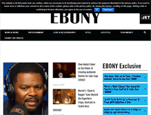 Tablet Screenshot of ebony.com
